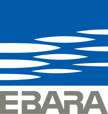 لوگوی رسمی برند ابارا EBARA؛ تولیدکننده پمپهای صنعتی، خانگی و تاسیساتی